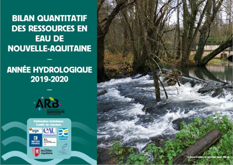 Bilans de l’étiage Agence Régionale de la Biodiversité NouvelleAquitaine