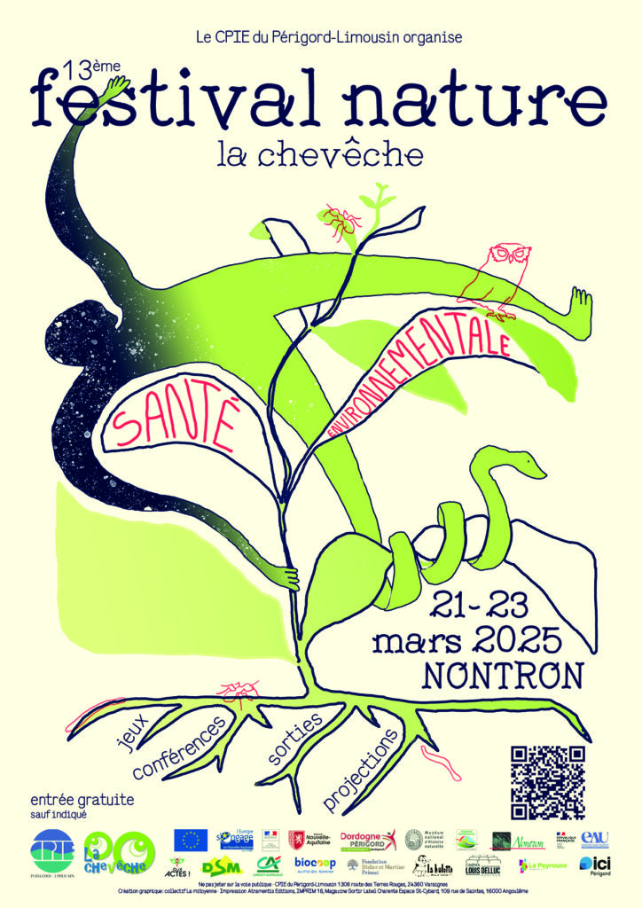 Affiche du festival La Chevêche 2025 à Nontron