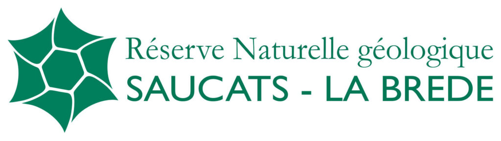 logo de la réserve naturelle géologique Saucats- La Brède