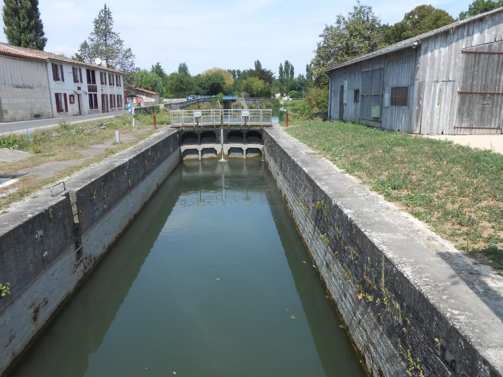Ouvrage de la Sotterie dans le Marais poitevin