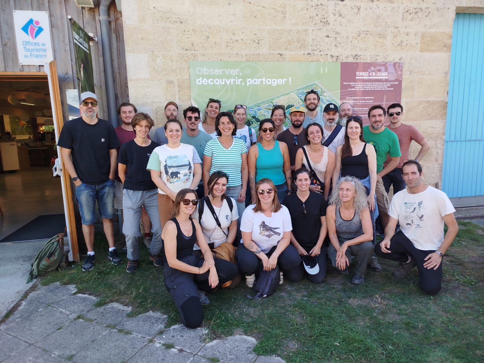 Équipe de l’ARB Nouvelle-Aquitaine réunie lors d’une journée de cohésion